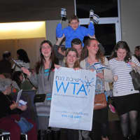 <p>Students and staff from Westchester Torah Academy, one of 60 partnering organizations who took part in “An Evening of Unity with the People of Israel.”</p>