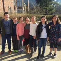 <p>Bronxville Elementary School students Gabriel Maicon, Walker Liggitt, Justine Watkins, Francesca Ricciarini, Kathryn Giuriceo, Emma Wilmott, Aryia Banihashem Ahmad and Annie Petrillo (not pictured) were selected to perform with the All-County Chorus.</p>