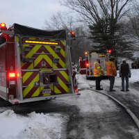 <p>Rhinebeck fire fighters.</p>