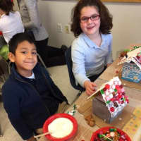 <p>Chapel School students used math and other skills to create holiday center pieces.</p>