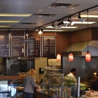 <p>The interior of Bagel Buffet in Hackensack.</p>