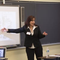 <p>Mariella Torres, director of career cevelopment, was one of the faculty from The College of New Rochelle to present at the seventh annual Archdiocese Seminar for Secondary School Educators. </p>