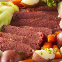 <p>Corned beef special at The Quiet Man in Peekskill.</p>