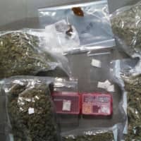 <p>Drugs seized during the arrests.</p>