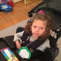 <p>Larchmont resident Olivia Vander Woude on her first day as a Daisy.</p>