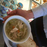 <p>Chicken noodle soup at Runcible Spoon in Nyack.</p>