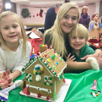 <p>Members of the Bronxville High School Habitat for Humanity Club helped elementary school students build gingerbread houses during the fourth annual Gingerbread House Making fundraiser.</p>