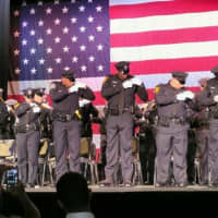 <p>Bridgeport welcomes 24 new police officers in a ceremony on Thursday evening.</p>