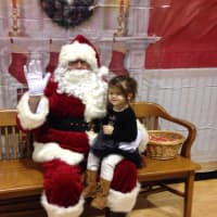 <p>Santa paid a visit to Long School in Saddle Brook.</p>