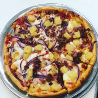 <p>Nanuet Hotel&#x27;s specialty BCR pie -- bacon, chicken and ranch dressing.</p>