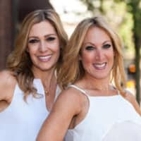 <p>Abbey Solomon, right, and Marcy Berman-Goldstein, left, co-owners of  I Am More Scarsdale.</p>