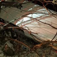 <p>The Putnam Valley Fire Department was busy responding to the crash on an early Monday morning on the Taconic Parkway.</p>