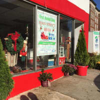 <p>The pop-up Christmas shop at the Re-Use Store in New Rochelle. </p>