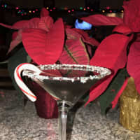 <p>Candy cane cosmo at Villagio&#x27;s in Hartsdale.</p>