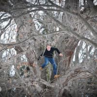 <p>Ardsley resident Sam Schunk studies arboriculture at University of Massachusetts, Amherst.</p>