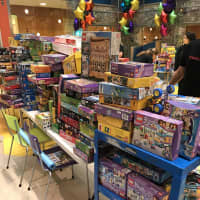 <p>The PaulieStrong Foundation recently donated more than 650 LEGO sets to Memorial Sloan Kettering.</p>