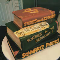 <p>Yes, this is a cake. A creation from Armonk Baker Hilary Assael.	.</p>