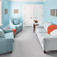 <p>A family therapy room at Clementine, a treatment center for teenage girls battling anorexia.</p>