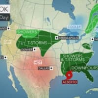 <p>The outlook for Memorial Day.</p>