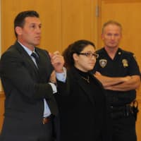 <p>Cynthia Arce in Westchester County Court.</p>