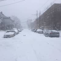 <p>Courtney Lewis snapped this snowy photo on Nash Lane in the Black Rock section of Bridgeport.</p>