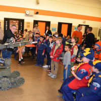 <p>Boy Scouts in Eastchester and Tuckahoe enjoyed a live demonstration by members of the FBI bomb squad.</p>