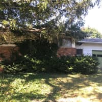 <p>A zombie home undergoes demolition on Long Island.</p>