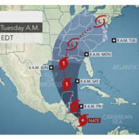 <p>Since Nate will be moving inland over the U.S. this weekend, people may have little time to react and prepare for a tropical storm or hurricane, AccuWeather said.</p>