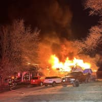 Family Displaced By Fast-Moving Garage Fire In Edgewood