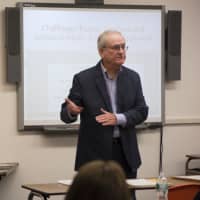<p>Walter Sullivan, associate professor of educational leadership, was one of the faculty from The College of New Rochelle to present at the seventh annual Archdiocese Seminar for Secondary School Educators. </p>