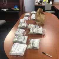 <p>Hundreds of thousands of dollars in cash and drugs were seized during a drug bust in Pleasantville.</p>
