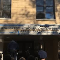 <p>The new Ruth Hassell-Thompson Towers in Mount Vernon.</p>