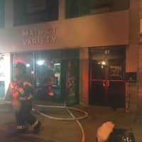 <p>Norwalk firefighters worked a fire on Main Street.</p>