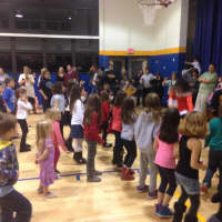 <p>Cookies, Santa and Zumba made for an energetic holiday event at Saddle Brook&#x27;s Long School. </p>
