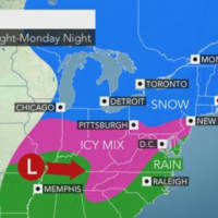 <p>A look at the latest storm system headed to the area.</p>