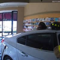 Car Plows Through Front Of CT Chocolate Shop