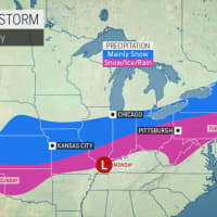 <p>The storm will bring a mix of snow, ice and rain to the region.</p>