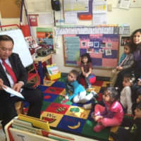 <p>Several special guests read to children during &quot;Read Across America Week.&quot;</p>