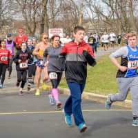 <p>Runners participate in the Hayden&#x27;s Heart Foundation 5K.</p>