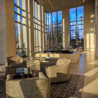 <p>The lobby of &quot;The Modern.&quot;</p>