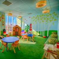 <p>The children&#x27;s play room on the 7th floor of &quot;The Modern.&quot;</p>