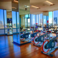 <p>The spin studio at &quot;The Modern.&quot;</p>