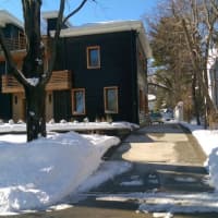 <p>The Parikh house in Paramus uses geothermal technology to melt the snow in their driveway and walkway.</p>
