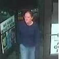 <p>Suffolk County Police are looking for this woman for allegedly holding up a gas station in Holbrook.</p>