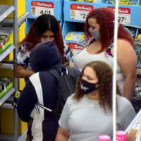 <p>A woman is wanted by Suffolk County Police investigators for allegedly stealing hundreds of dollars worth of merchandise from Walmart in Commack.</p>