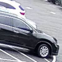 <p>The vehicle the two men fled in after using stolen credit cards in Huntington Station.</p>