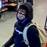 <p>New surveillance photos have been released of a man who allegedly used stolen credit cards at Home Depot in Huntington.</p>