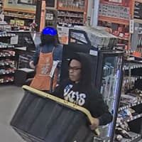 <p>Suffolk County Crime Stoppers and Suffolk County Police Second Squad detectives are seeking the public’s help to identify and locate several men who stole merchandise from a Commack store in April.</p>