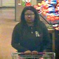 <p>Suffolk County Police are asking for help identifying this woman who was allegedly involved in the theft of two shopping carts filled with groceries from Stop and Shop in Islandia.</p>