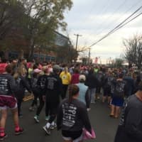 <p>Runners step out across Lordshp for the Vicki Soto 5K on Saturday. </p>